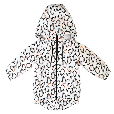 Куртка демисезонная Пингвины Чуди Кидс 123424 белый 01